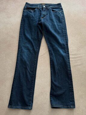 Outpost Makers Dark Wash Men's Straight Leg Jeans • size 31x32